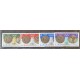 AJMAN 1968 DEPORTES OLIMPICOS SERIE COMPLETA DE ESTAMPILLAS NUEVAS MINT